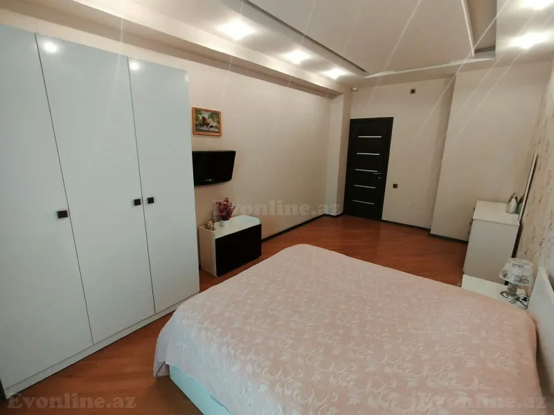 Kirayə verilir 3 otaqlı Mənzil Yeni tikili 130 m² Nəsimi r. - şəkil 14