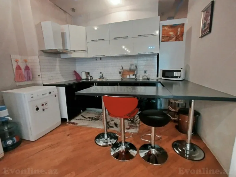 Kirayə verilir 3 otaqlı Mənzil Yeni tikili 130 m² Nəsimi r. - şəkil 25
