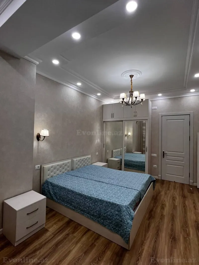 Kirayə verilir 3 otaqlı Mənzil Yeni tikili 130 m² Nərimanov r. - şəkil 2