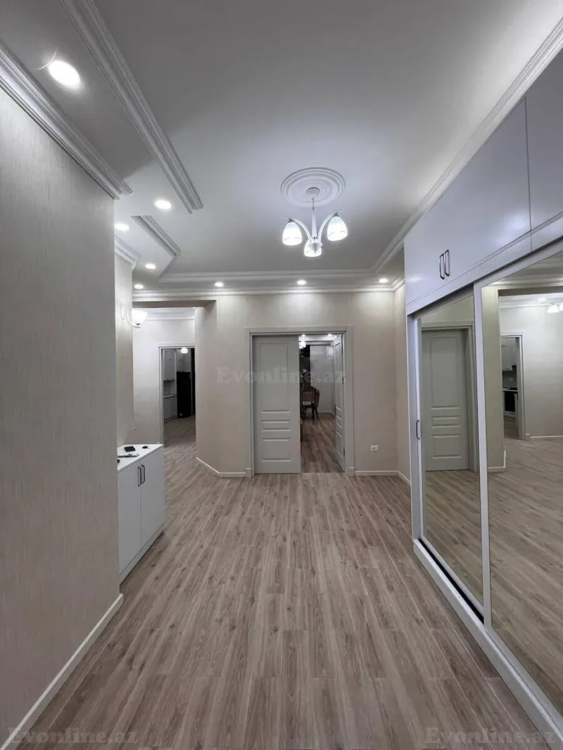 Kirayə verilir 3 otaqlı Mənzil Yeni tikili 130 m² Nərimanov r. - şəkil 4