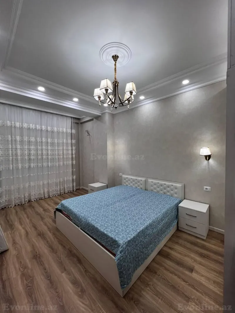 Kirayə verilir 3 otaqlı Mənzil Yeni tikili 130 m² Nərimanov r. - şəkil 6