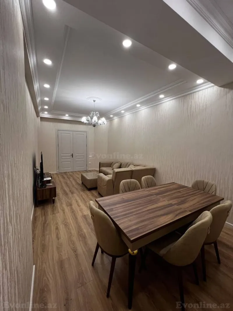 Kirayə verilir 3 otaqlı Mənzil Yeni tikili 130 m² Nərimanov r. - şəkil 10