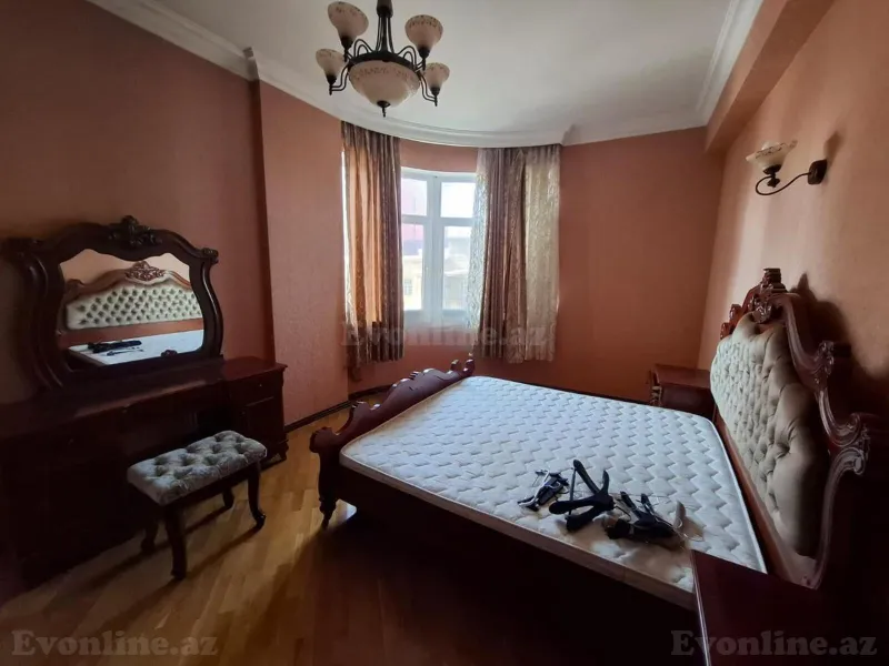 Kirayə verilir 3 otaqlı Mənzil Yeni tikili 140 m² Nəsimi r. - şəkil 5