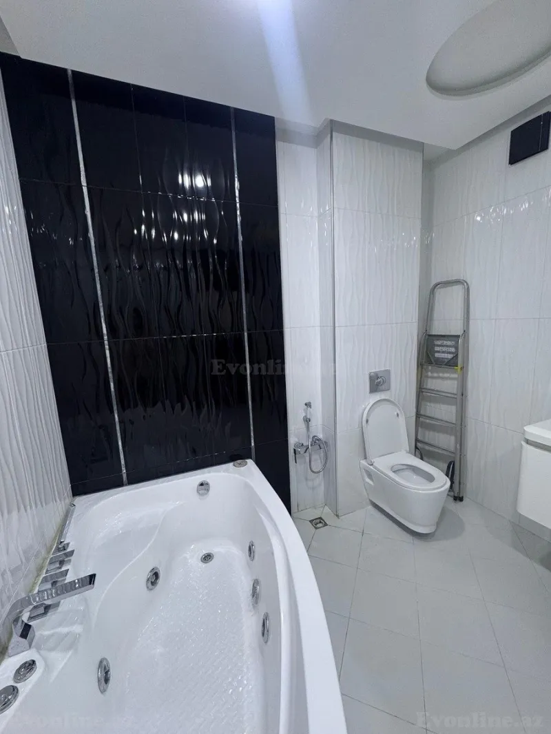 Kirayə verilir 3 otaqlı Mənzil Yeni tikili 130 m² Nəsimi r. - şəkil 5