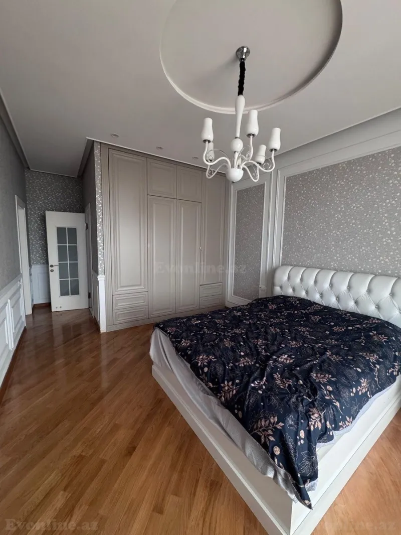 Kirayə verilir 3 otaqlı Mənzil Yeni tikili 130 m² Nəsimi r. - şəkil 16