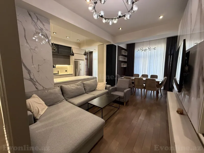 Kirayə verilir 3 otaqlı Mənzil Yeni tikili 120 m² Nizami m. - şəkil 6