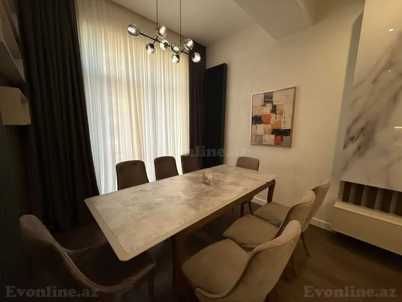 Kirayə verilir 3 otaqlı Mənzil Yeni tikili 120 m² Nizami m. - şəkil 8