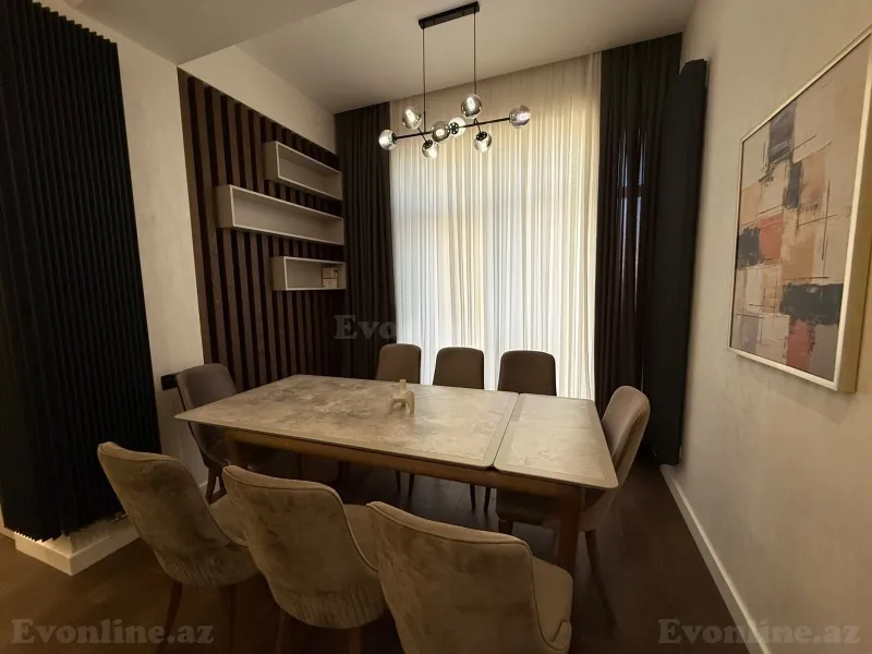 Kirayə verilir 3 otaqlı Mənzil Yeni tikili 120 m² Nizami m. - şəkil 9