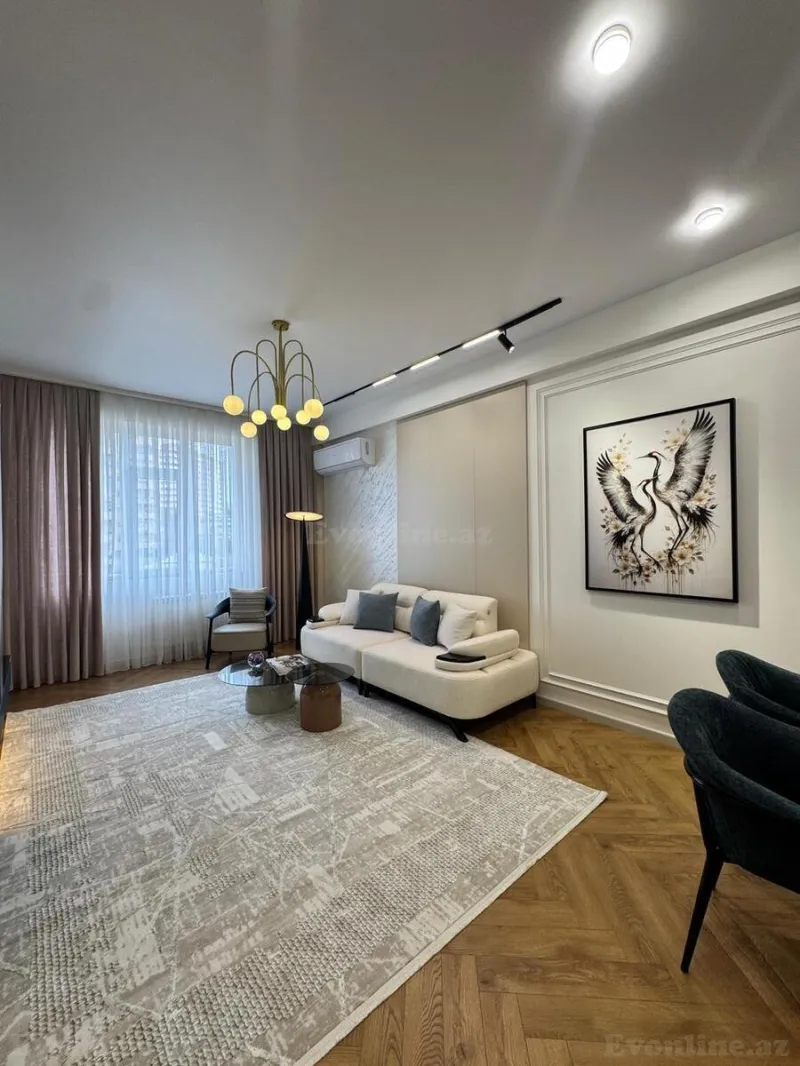 Satılır 3 otaqlı Mənzil Yeni tikili 90 m² Həzi Aslanov m. - şəkil 3