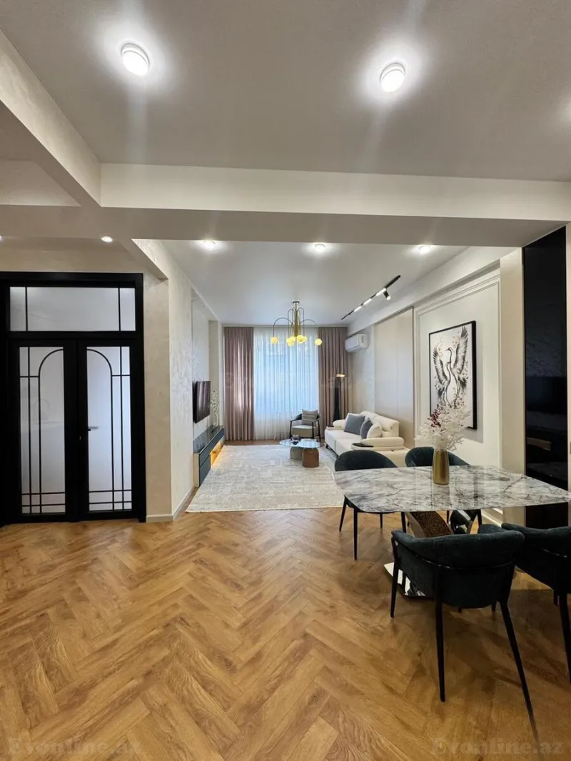 Satılır 3 otaqlı Mənzil Yeni tikili 90 m² Həzi Aslanov m. - şəkil 4
