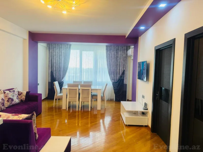 Kirayə verilir 2 otaqlı Mənzil Yeni tikili 74 m² Qara Qarayev m. - şəkil 2