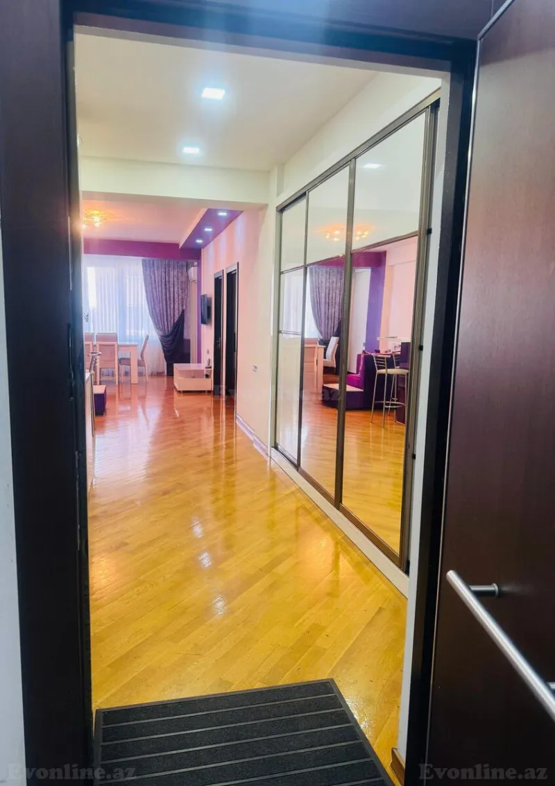 Kirayə verilir 2 otaqlı Mənzil Yeni tikili 74 m² Qara Qarayev m. - şəkil 6