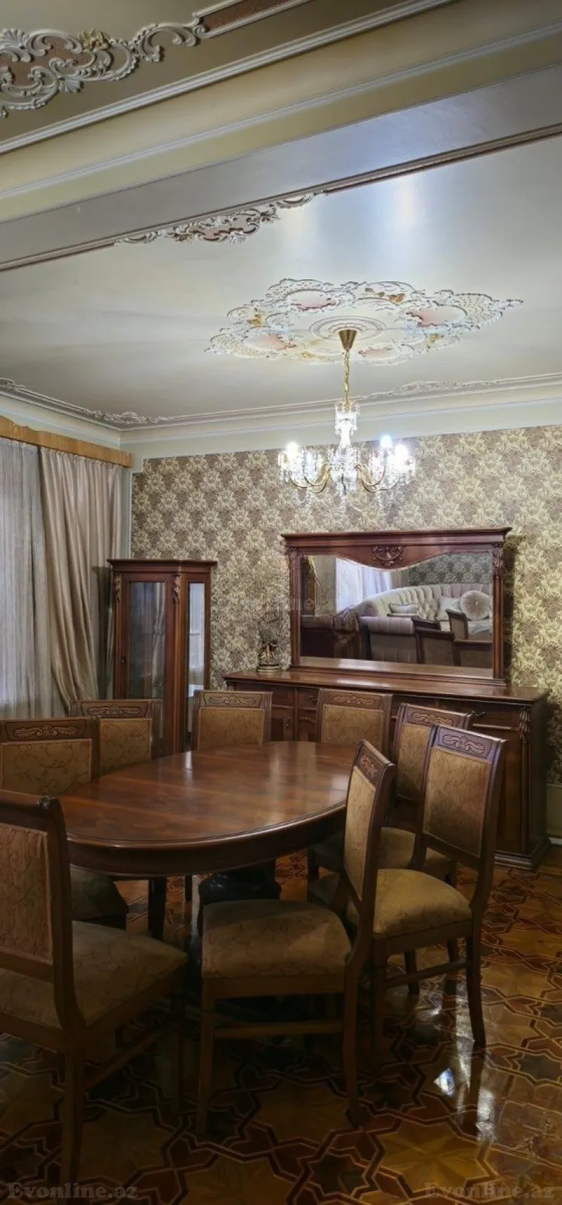 Kirayə verilir 4 otaqlı Mənzil Köhnə tikili 100 m² Nəsimi r. - şəkil 19