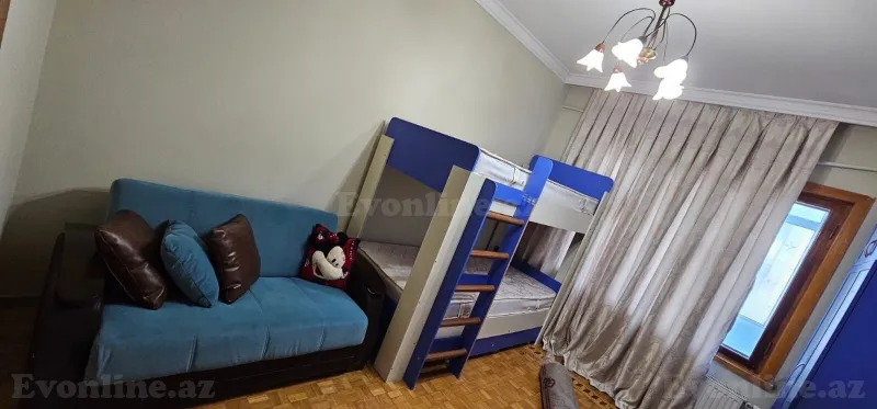 Kirayə verilir 4 otaqlı Mənzil Köhnə tikili 100 m² Nəsimi r. - şəkil 20