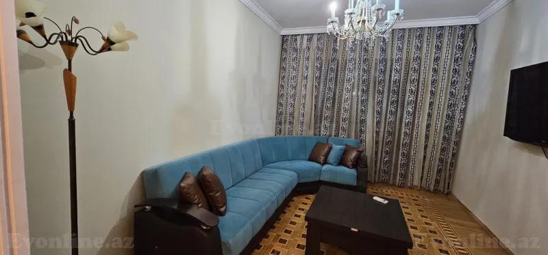 Kirayə verilir 4 otaqlı Mənzil Köhnə tikili 100 m² Nəsimi r. - şəkil 28