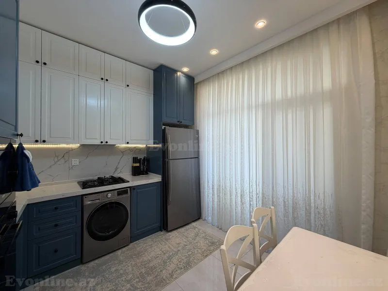 Satılır 3 otaqlı Mənzil Yeni tikili 91 m² Həzi Aslanov m. - şəkil 2