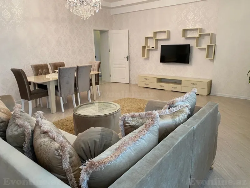 Kirayə verilir 3 otaqlı Mənzil Yeni tikili 135 m² Gənclik m. - şəkil 4