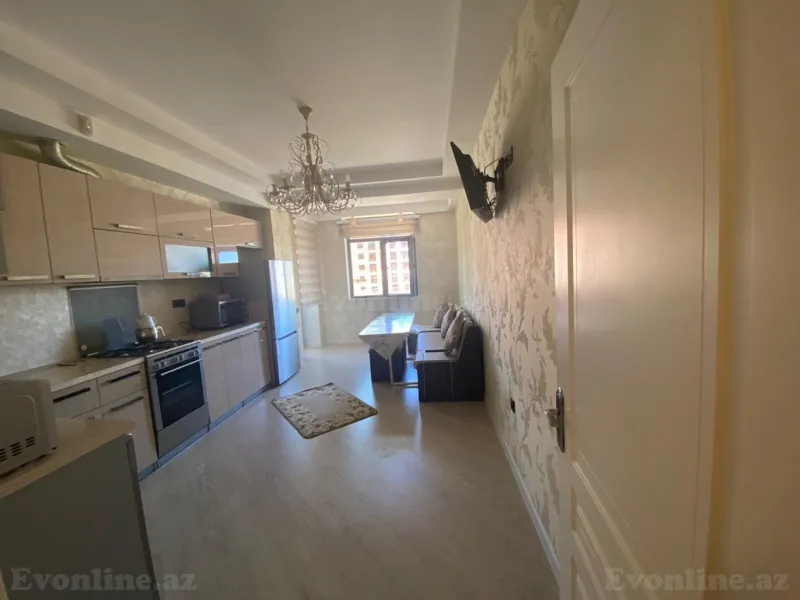 Kirayə verilir 3 otaqlı Mənzil Yeni tikili 135 m² Gənclik m. - şəkil 12