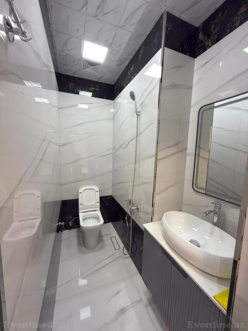 Kirayə verilir 3 otaqlı Mənzil Yeni tikili 85 m² 8 Noyabr m. - şəkil 11