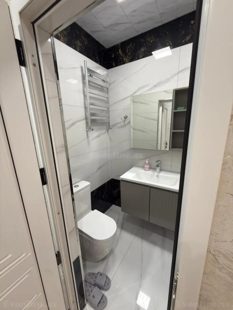 Kirayə verilir 3 otaqlı Mənzil Yeni tikili 85 m² 8 Noyabr m. - şəkil 12