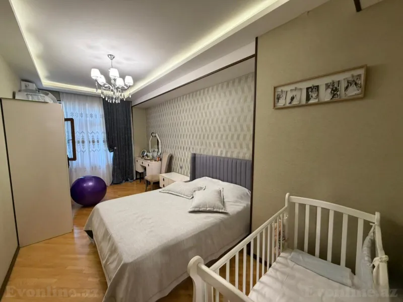 Satılır 3 otaqlı Mənzil Yeni tikili 100 m² Bakıxanov - şəkil 4