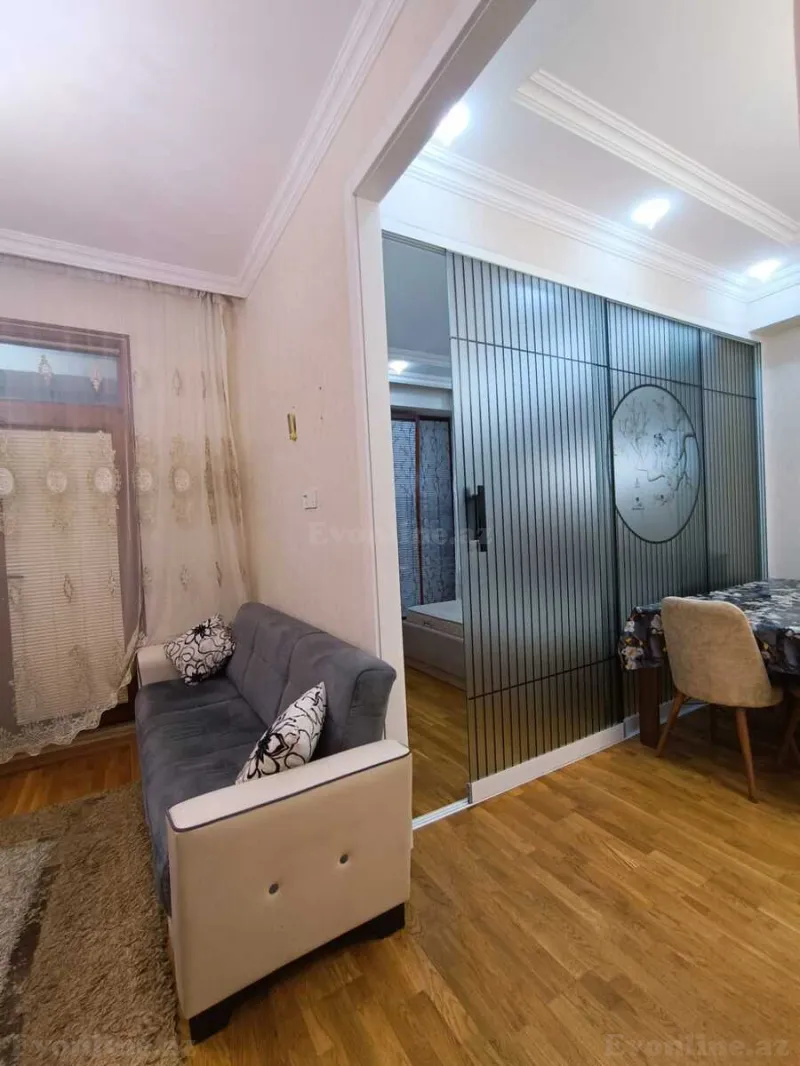Kirayə verilir 2 otaqlı Mənzil Yeni tikili 55 m² İnşaatçılar m. - şəkil 4