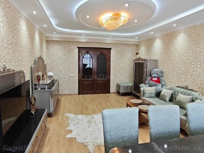 Satılır 3 otaqlı Mənzil Yeni tikili 125 m² İnşaatçılar m. - şəkil 7