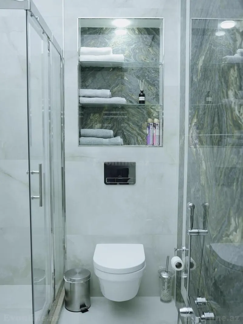 Kirayə verilir 2 otaqlı Mənzil Yeni tikili 66 m² Ağ şəhər - şəkil 14