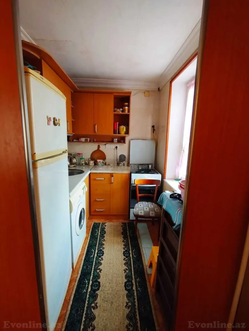 Satılır 1 otaqlı Mənzil Köhnə tikili 30 m² Əhmədli - şəkil 4