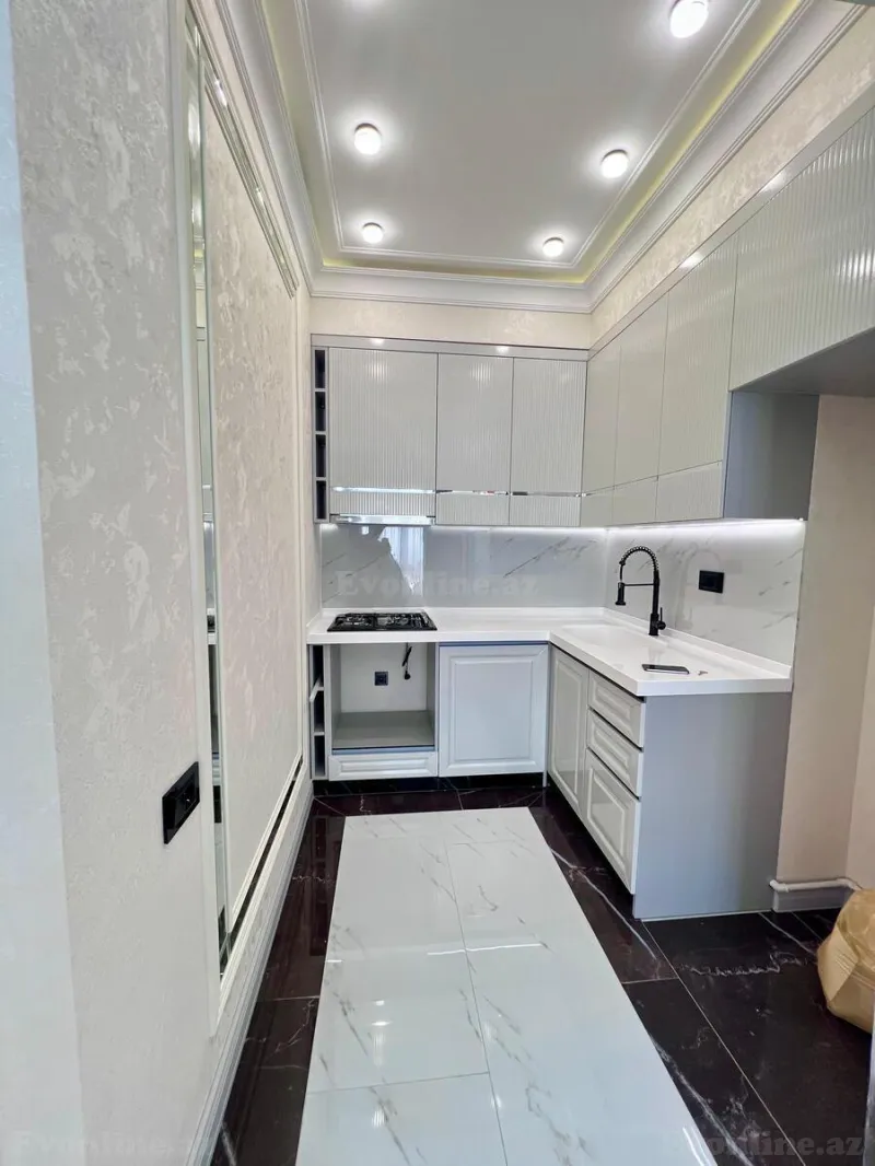 Satılır 2 otaqlı Mənzil Yeni tikili 54 m² Nəriman Nərimanov m. - şəkil 3