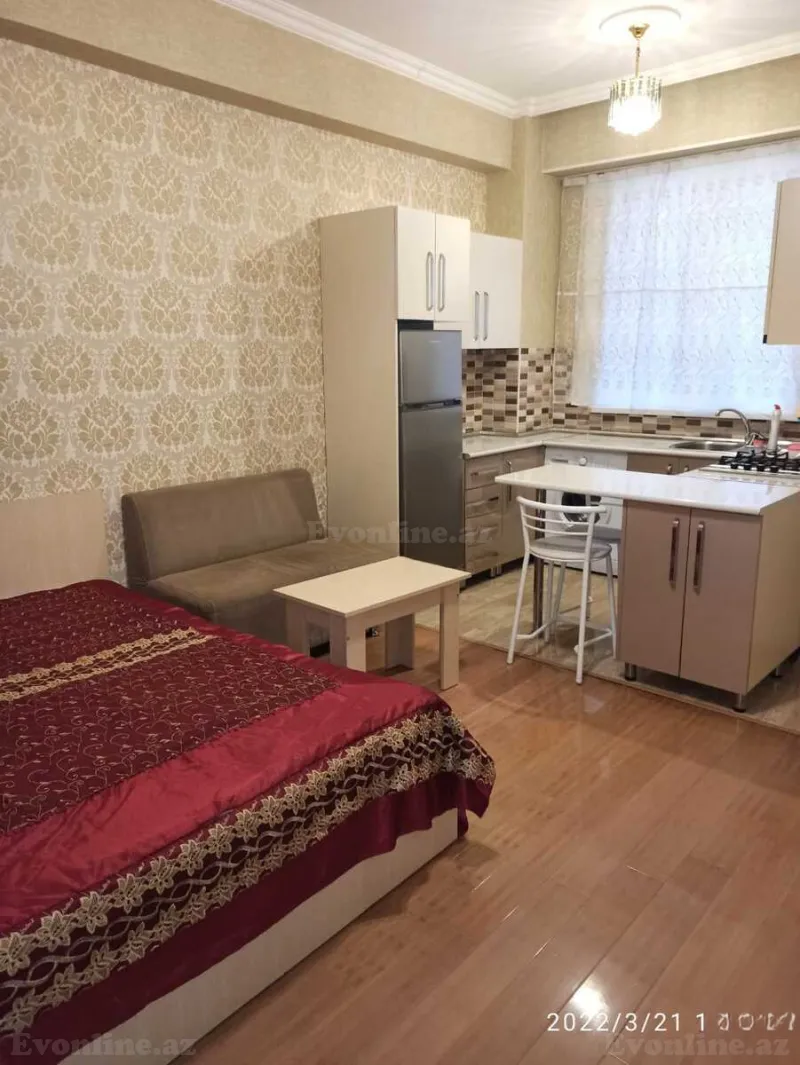 Kirayə verilir 1 otaqlı Mənzil Yeni tikili 30 m² Xırdalan - şəkil 3