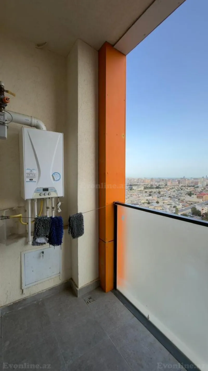 Satılır 4 otaqlı Mənzil Yeni tikili 121 m² Memar Əcəmi m. - şəkil 29