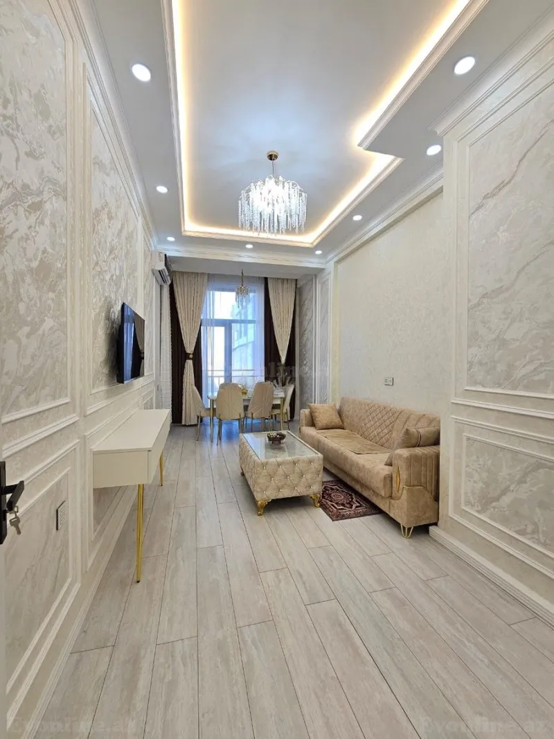 Satılır 2 otaqlı Mənzil Yeni tikili 65 m² Nəsimi r. - şəkil 2