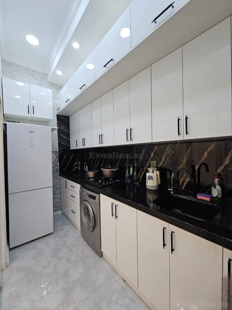 Satılır 2 otaqlı Mənzil Yeni tikili 65 m² Nəsimi r. - şəkil 5