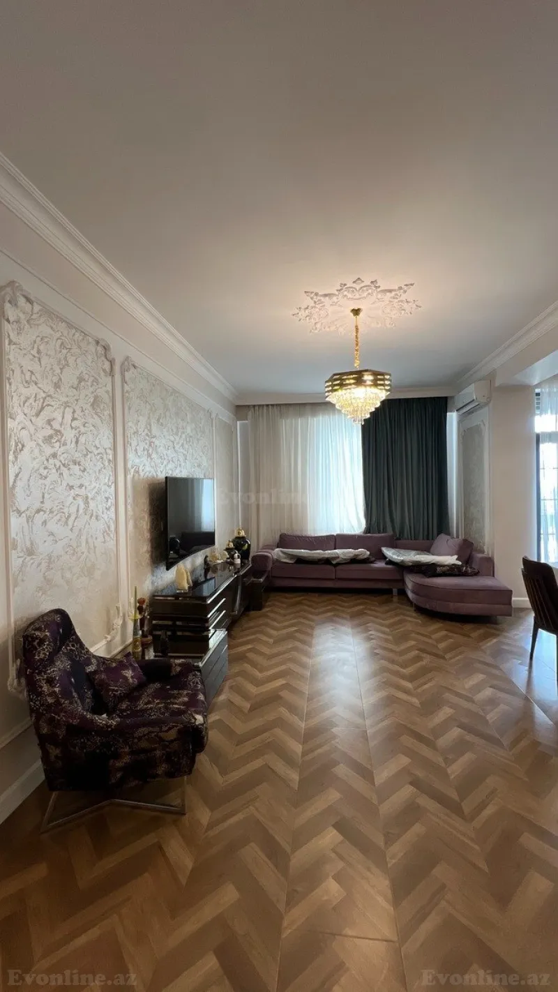 Satılır 2 otaqlı Mənzil Yeni tikili 86 m² Elmlər Akademiyası m. - şəkil 2