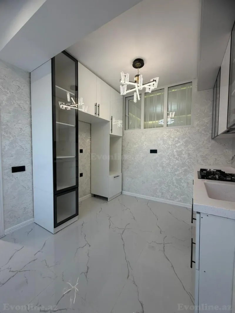 Satılır 3 otaqlı Mənzil Yeni tikili 88 m² Həzi Aslanov m. - şəkil 5
