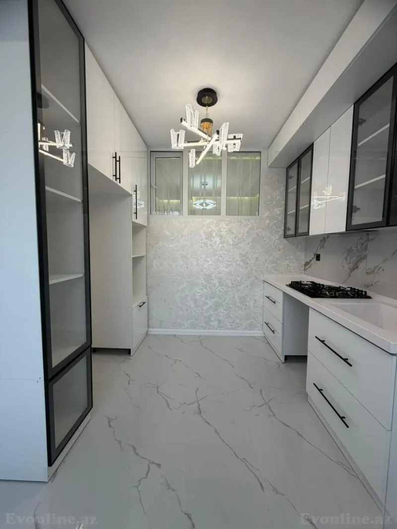 Satılır 3 otaqlı Mənzil Yeni tikili 88 m² Həzi Aslanov m. - şəkil 6