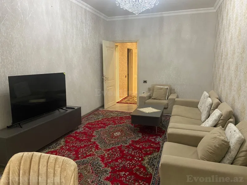 Kirayə verilir 2 otaqlı Mənzil Yeni tikili 110 m² Nəriman Nərimanov m. - şəkil 2
