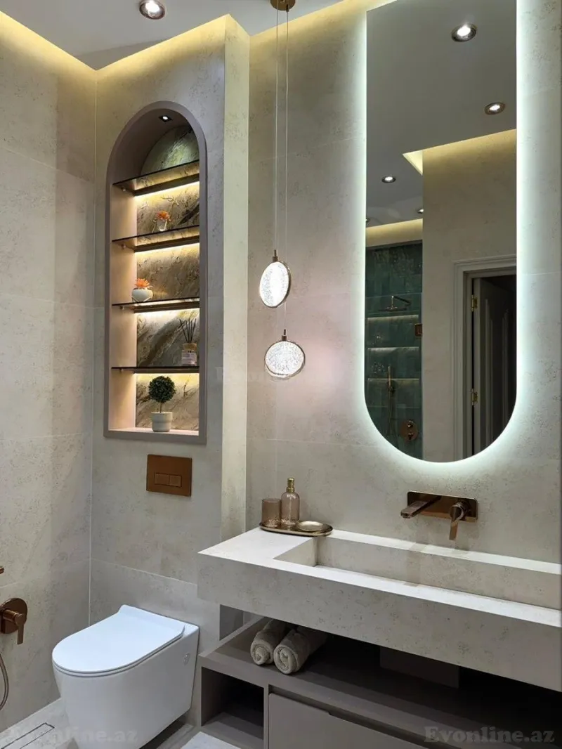 Satılır 2 otaqlı Mənzil Yeni tikili 86 m² Elmlər Akademiyası m. - şəkil 12