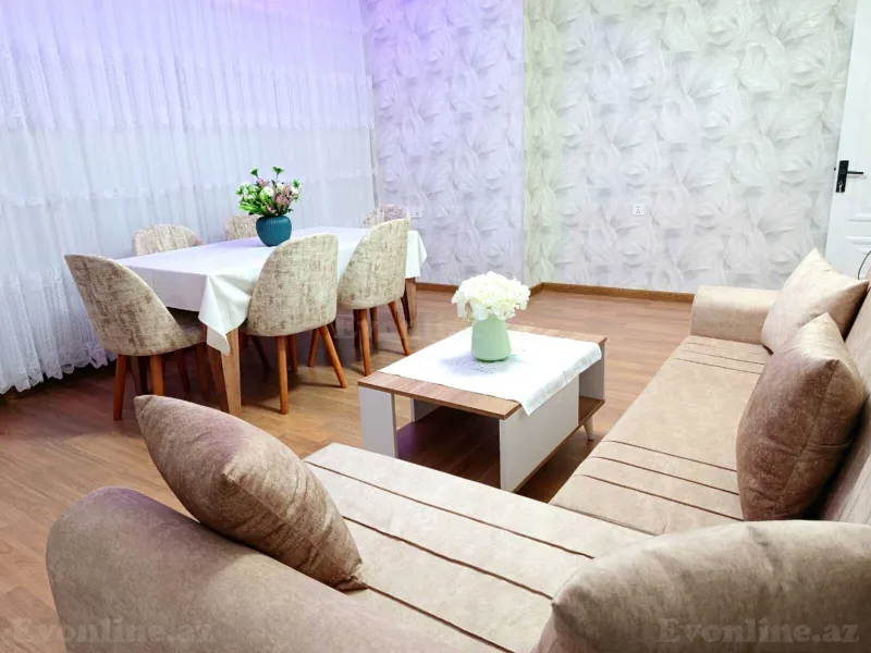 Kirayə verilir 2 otaqlı Mənzil Yeni tikili 75 m² Nərimanov r. - şəkil 4