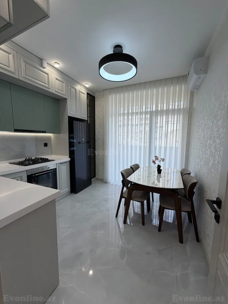 Satılır 3 otaqlı Mənzil Yeni tikili 91 m² Həzi Aslanov m. - şəkil 2