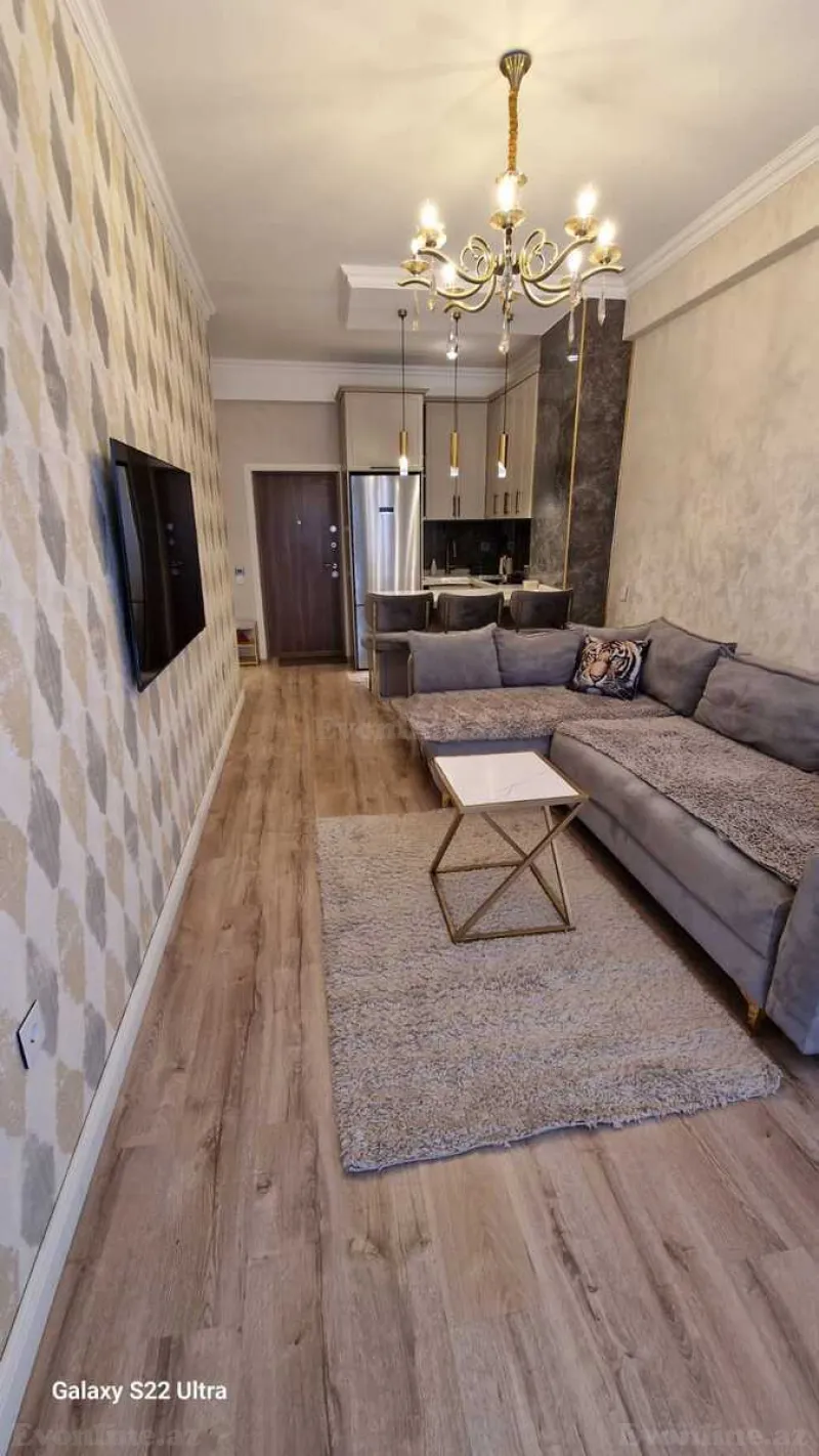 Kirayə verilir 2 otaqlı Mənzil Yeni tikili 60 m² Gənclik m. - şəkil 2