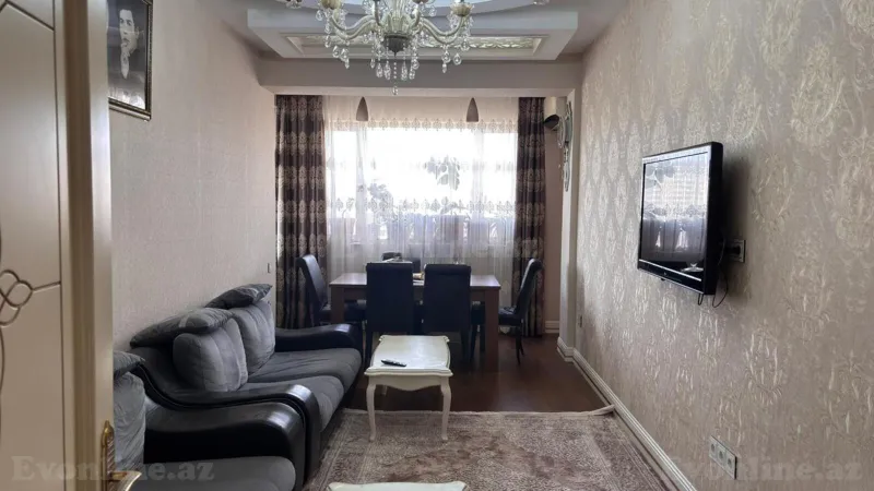 4 otaqlı Mənzil 92 m² Həzi Aslanov m. Satılır