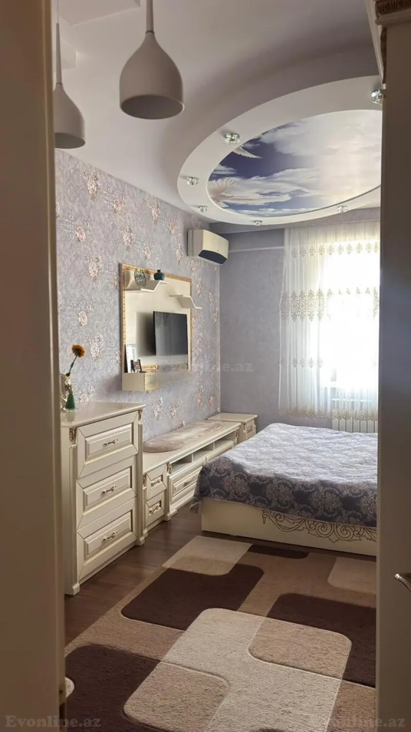 Satılır 4 otaqlı Mənzil Yeni tikili 92 m² Həzi Aslanov m. - şəkil 9