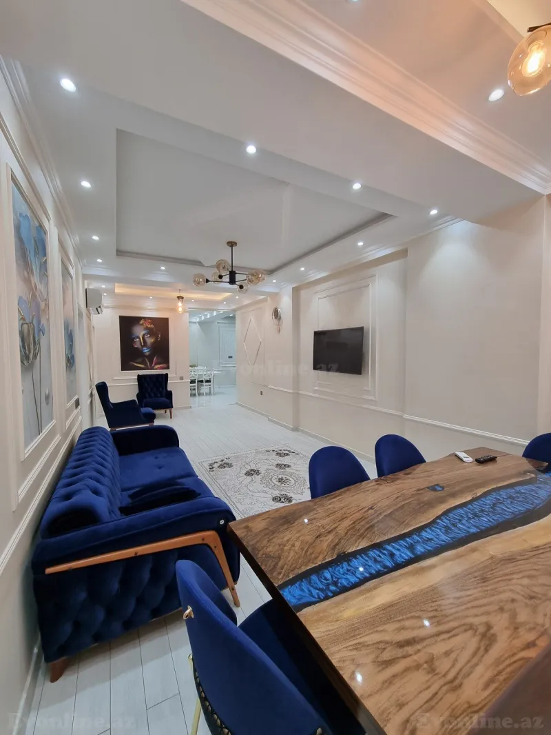 3 otaqlı Mənzil 110 m² Nərimanov r. Kirayə verilir