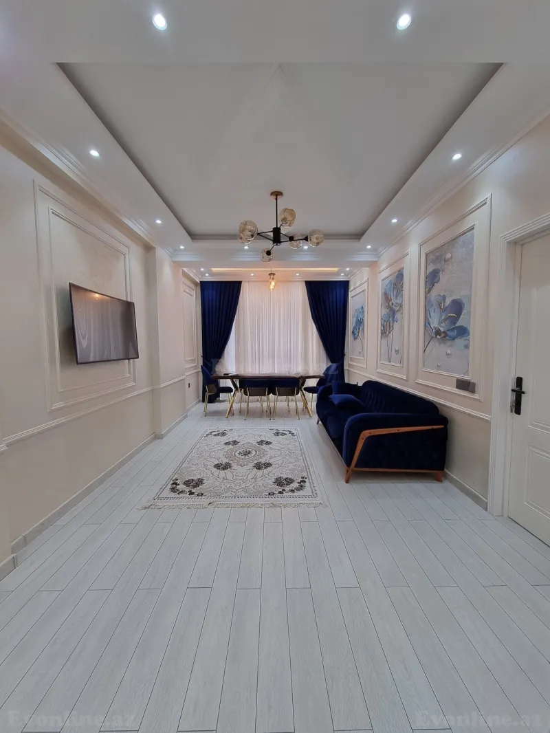 Kirayə verilir 3 otaqlı Mənzil Yeni tikili 110 m² Nərimanov r. - şəkil 4