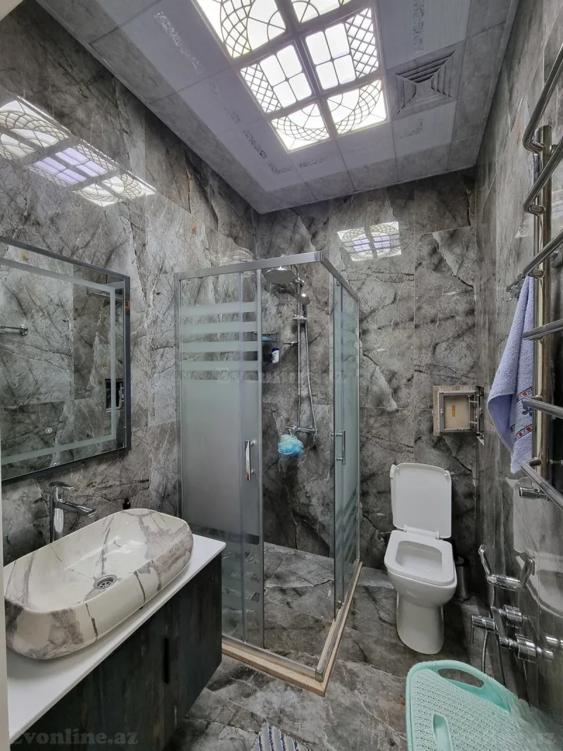Kirayə verilir 3 otaqlı Mənzil Yeni tikili 110 m² Nərimanov r. - şəkil 9