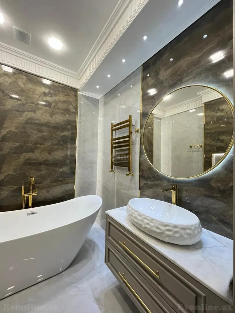 Satılır 4 otaqlı Mənzil Yeni tikili 233 m² Nərimanov r. - şəkil 23