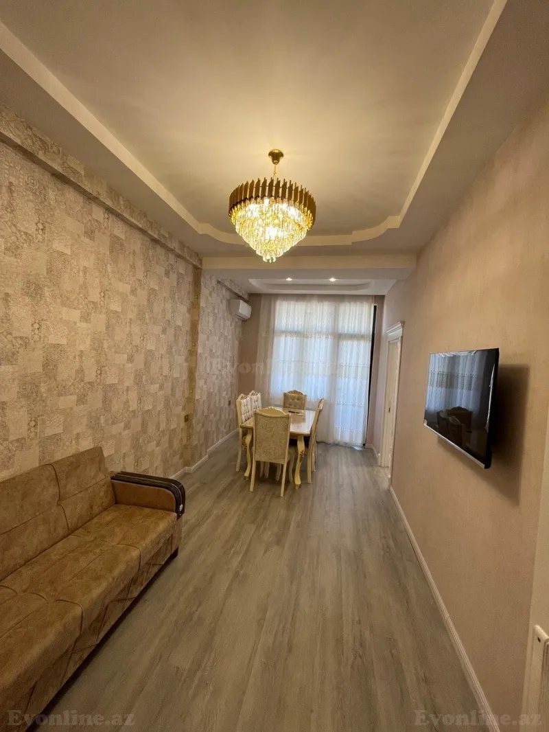 Kirayə verilir 1 otaqlı Mənzil Yeni tikili 60 m² Yasamal r. - şəkil 2