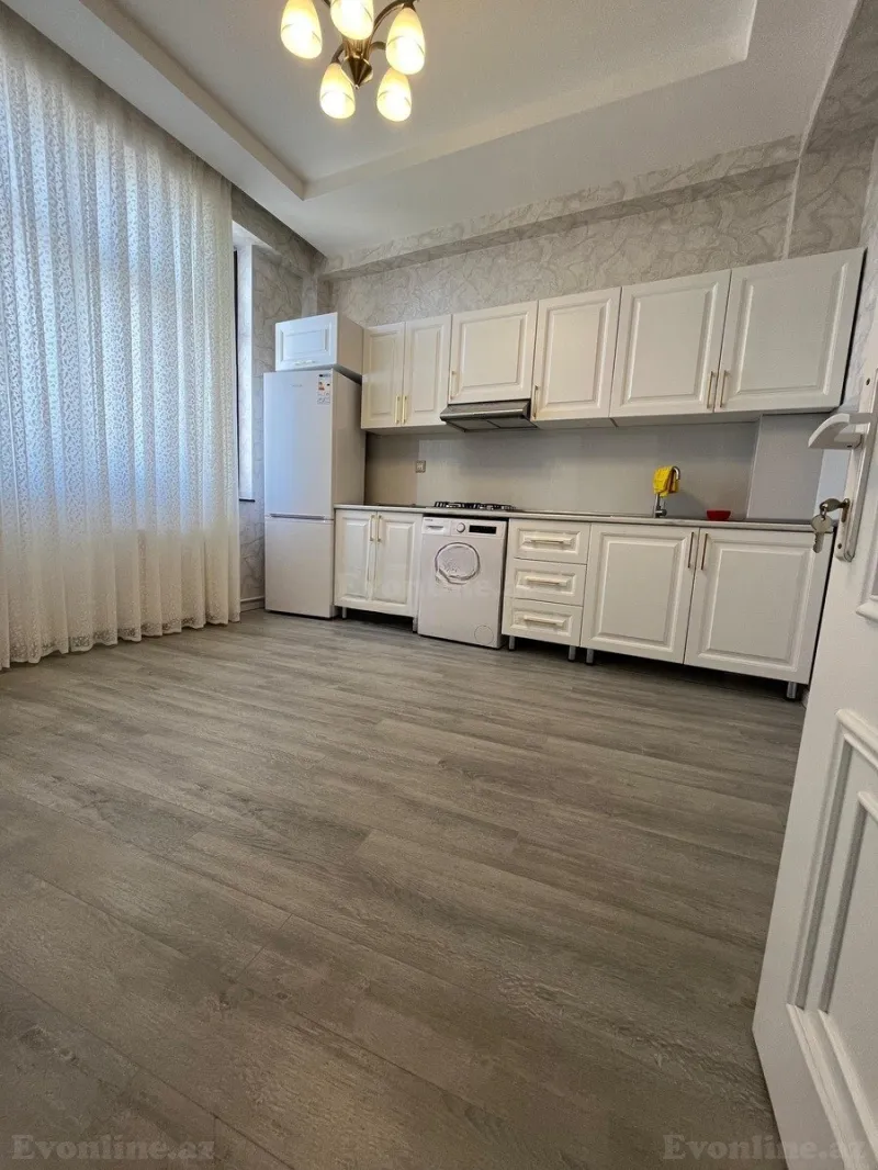 Kirayə verilir 1 otaqlı Mənzil Yeni tikili 60 m² Yasamal r. - şəkil 3